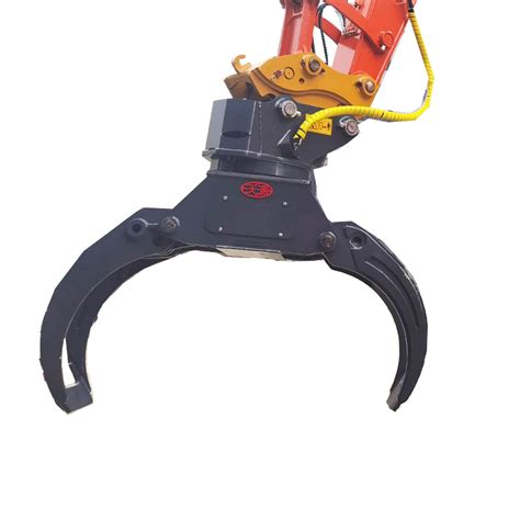 log grapple for mini excavator|mini excavator mechanical grapple.